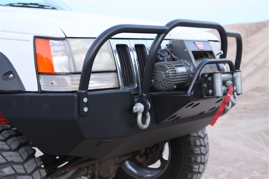 Rock Hard 4x4™ Bolt On Brush/Grille Guard for Jeep Grand