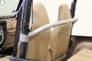 Rock Hard 4x4&#8482; Front Seat Harness Bar to RH-1005 Hoop for Jeep CJ8 Scrambler 1981 - 1986 [RH-1005-E]
