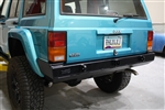Rock Hard 4x4&#8482; Patriot Series Rear Bumper for Bushwacker Flat Flares Jeep Cherokee XJ 1984 - 2001 [RH-1013-E]
