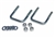 Rock Hard 4x4&#8482; Replacement U-Bolt Hardware Kit for RH4x4&#8482; Tank Mount or Rock Rack (Individual) [RH-1319]