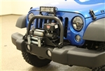 Rock Hard 4x4&#8482; Shorty Grille Guard and Light Mount Hoop for RH-5010 Winch Mounting Plate [RH-5013]