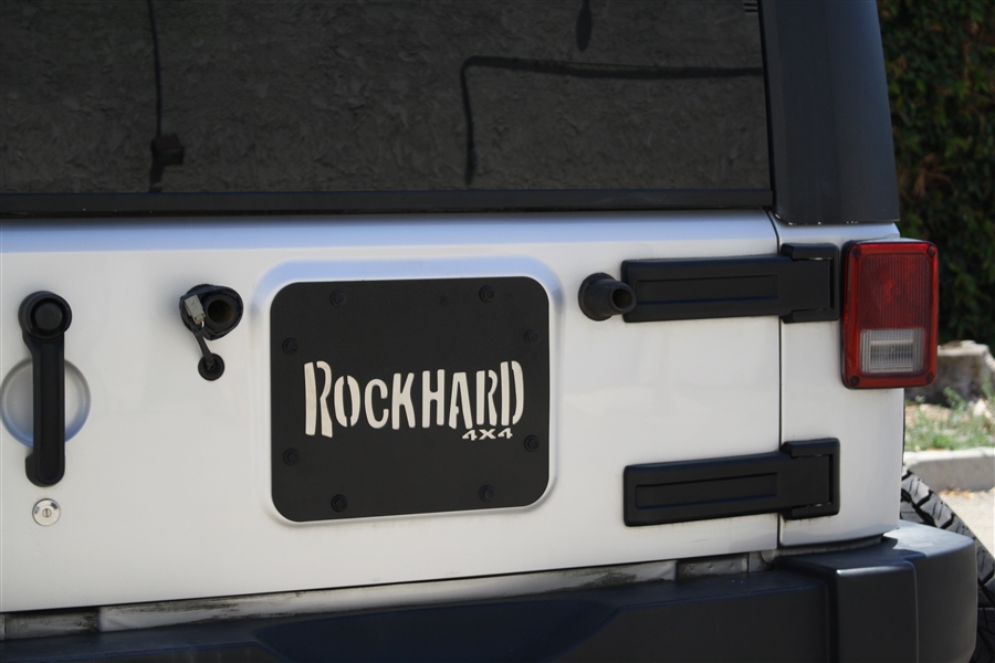 Rock Hard 4x4#8482; Tailgate Vent Plate w/ Stainless Steel Insert for Jeep  Wrangler JK 2/4DR 2007 2018 [RH-5016]
