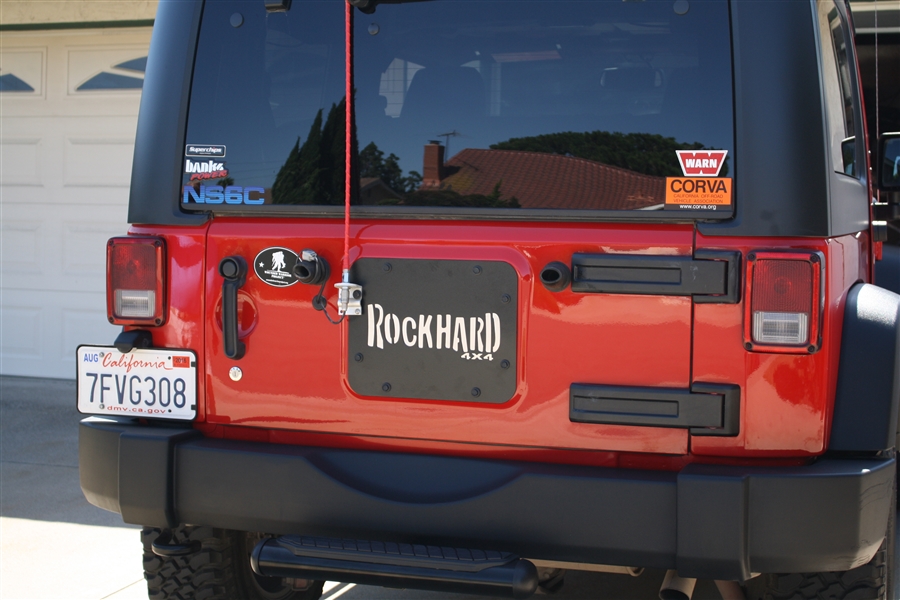 Rock Hard 4x4™ Tailgate Vent Plate w/ Stainless Steel Insert for Jeep  Wrangler JK 2/4DR 2007 - 2018 [RH-5016]