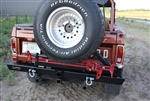Rock Hard 4x4&#8482; Patriot Series Rear Bumper with Tire Carrier for Ford Bronco 1966 - 1977 [RH-6101]