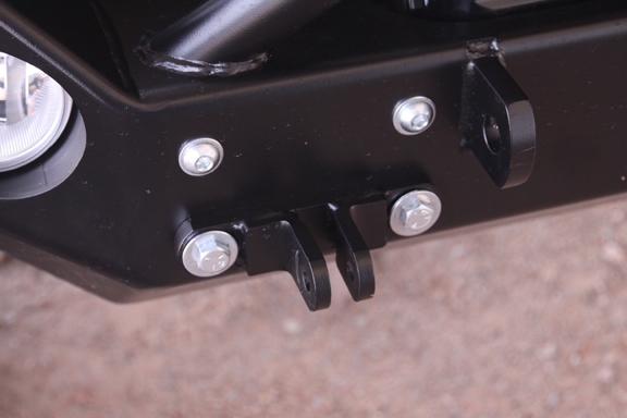 Blue Ox™ / Ready Brute™ / Demco™ Tow Bar Bracket Kit  (Pair) for Rock Hard 4x4™ Jeep Front Bumpers [RH-8000-BO]