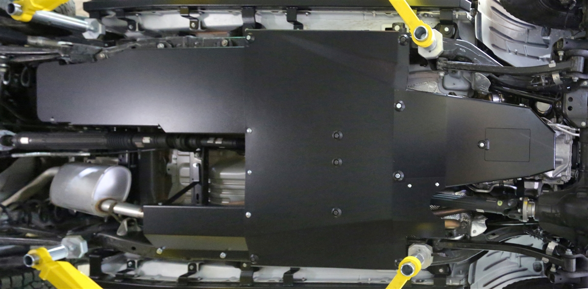 Rock Hard 4x4™ Aluminum Complete Bellypan Skid Plate System with