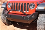 Rock Hard 4x4&#8482; Patriot Series Mid-Width Front Bumper for Jeep Wrangler JL and Gladiator JT 2018 - Current [RH-90215]