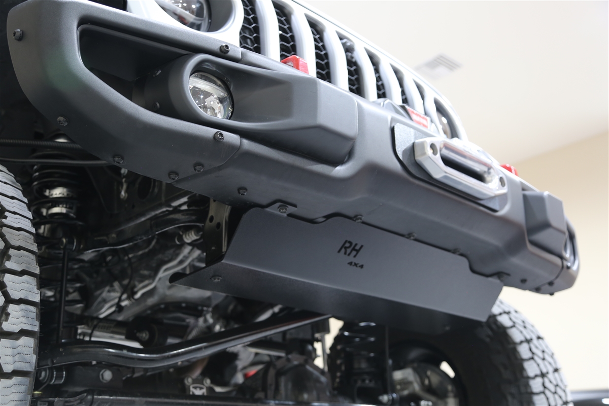 Rock Hard 4x4™ Sway Bar Motor Skid Plate for OEM Steel Bumper Jeep  Wrangler JL and Gladiator JT 2018 - Current [RH-90511]